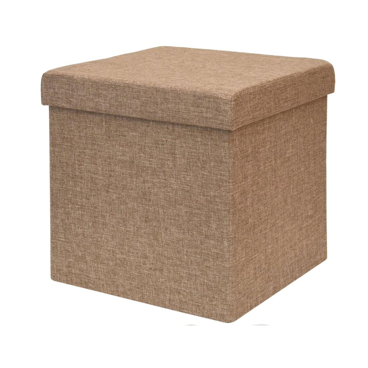 Faltbarer Sitzhocker 38x38x38cm Polsterhocker 42L...