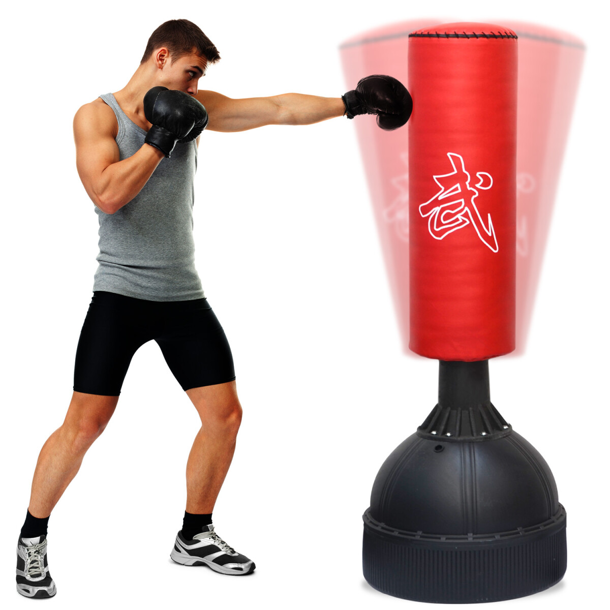 160 cm Standboxsack Box Punching Bag Boxsack Stehend...