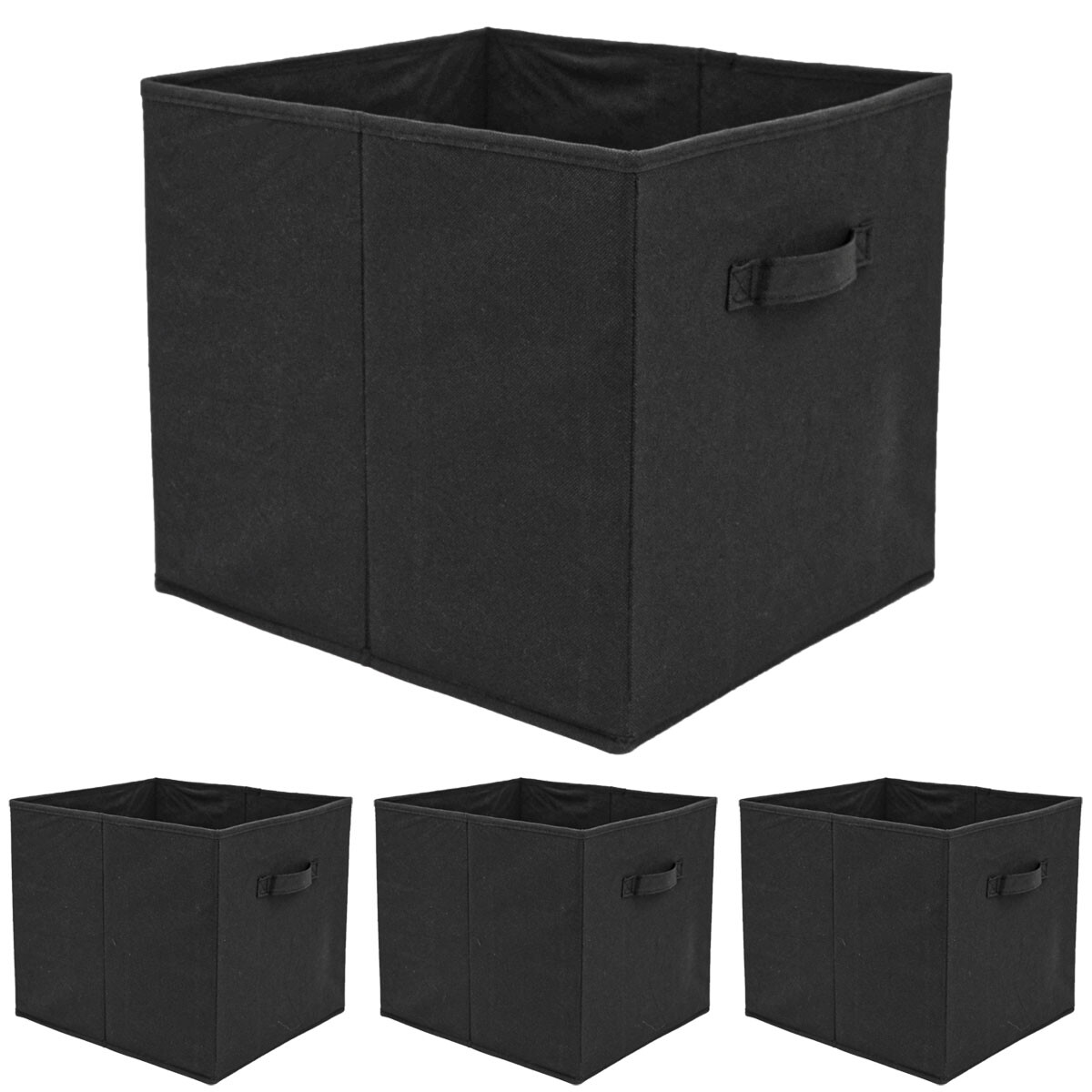 4er Set Aufbewahrungsbox für Kallax Regal 33x38x33cm...